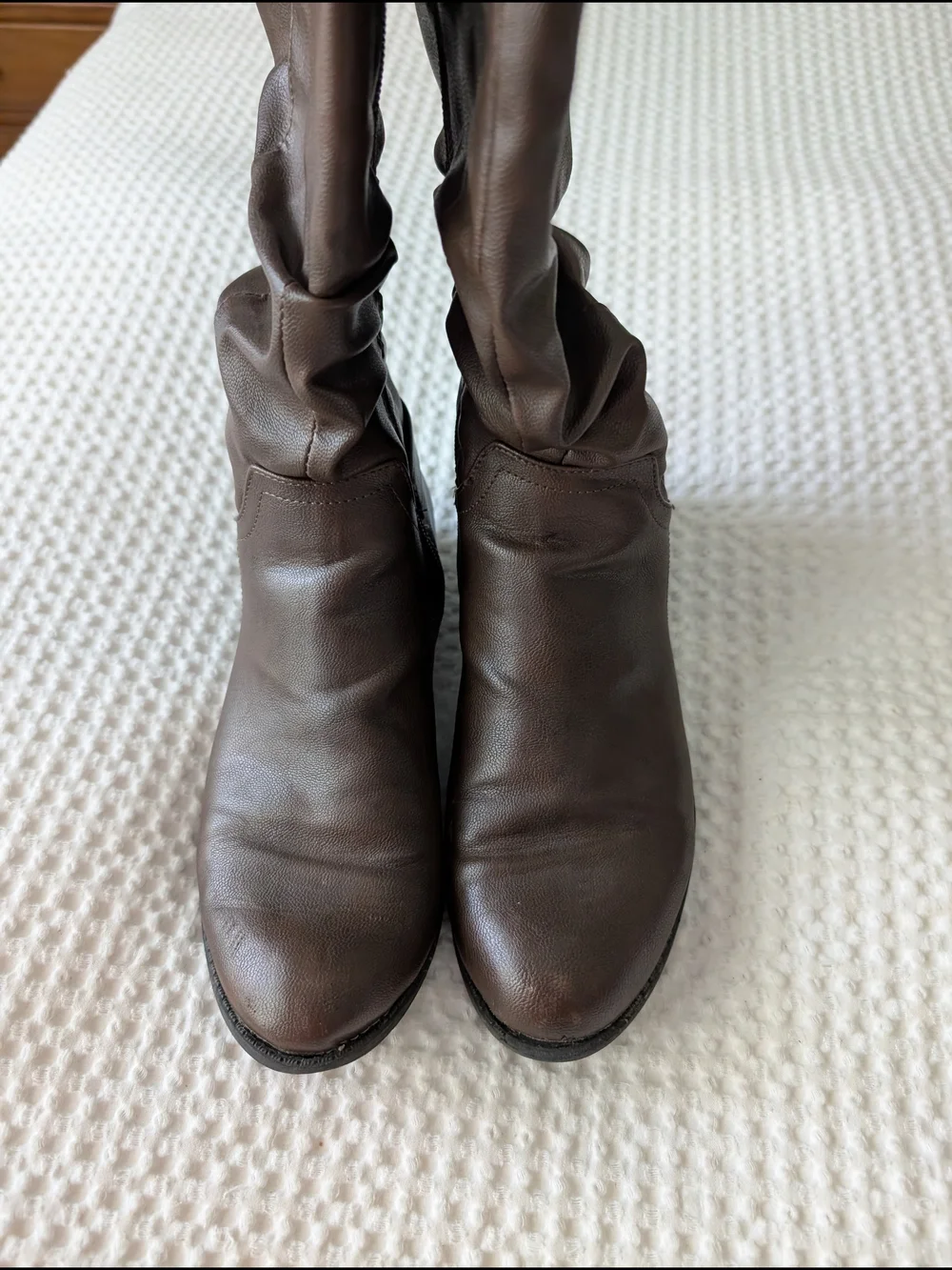 Life Stride Brown Knee-High Riding Boots